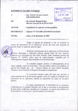 INFORME 336-2005-AGN-OGAJ