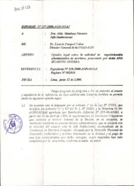 INFORME 137-2000-AGN-OGAJ
