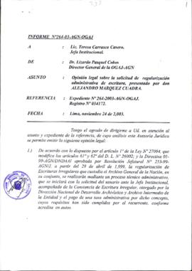 INFORME 264-2003-AGN-OGAJ