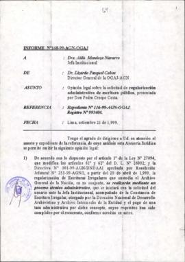 INFORME 168-99-AGN-OGAJ