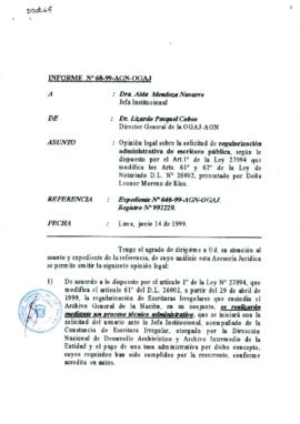 INFORME 068-99-AGN-OGAJ