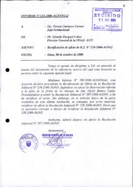 INFORME 333-2006-AGN/OGAJ