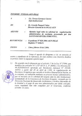 INFORME 026-2003-AGN-OGAJ