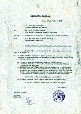 INFORME 065-89-AGN/OAJ