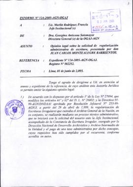 INFORME 124-2005-AGN-OGAJ