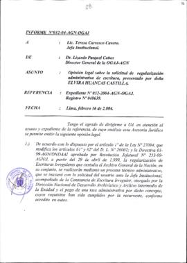 INFORME 032-2003-AGN-OGAJ