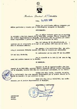 Resolución Directoral N° 012-88-AGN/OA