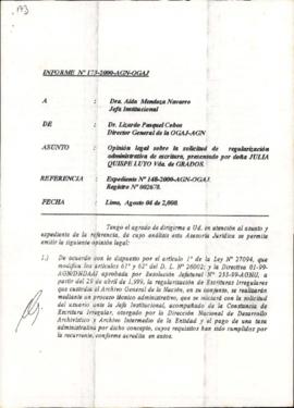 INFORME 173-2000-AGN-OGAJ