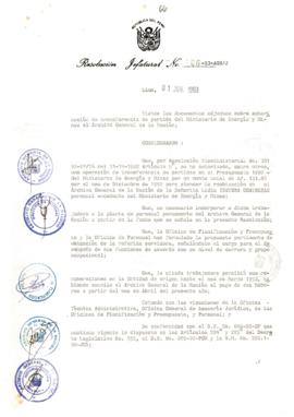 Resolución Jefatural N° 066-1993/AGN/J