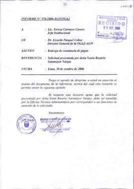 INFORME 376-2006-AGN/OGAJ