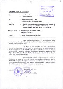INFORME 293-2004-AGN-OGAJ