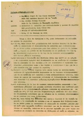 INFORME 028-91-AGN/OAJ