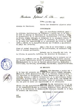 Resolución Jefatural N° 172-1991/AGN/J