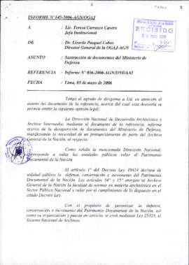 INFORME 145-2006-AGN/OGAJ