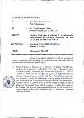 INFORME 065-02-AGN-OGAJ