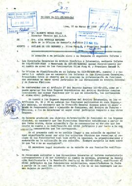 INFORME 014-88/AGN-OAJ
