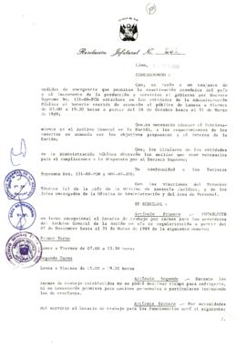 Resolución Jefatural N° 234-1988/AGN/J