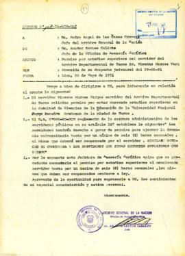 INFORME 107-91-AGN/OAJ