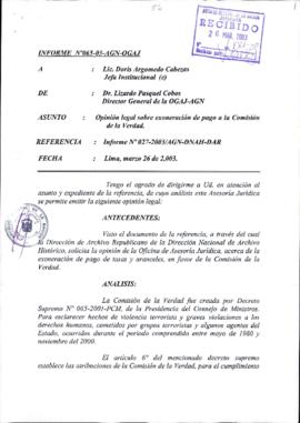 INFORME 065-2003-AGN-OGAJ