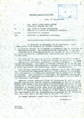 INFORME 053-90-AGN/OAJ