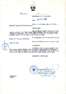Resolución Directoral N° 053-89-AGN/OA