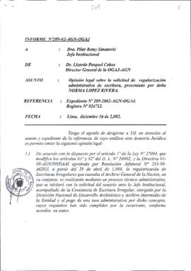 INFORME 289-02-AGN-OGAJ