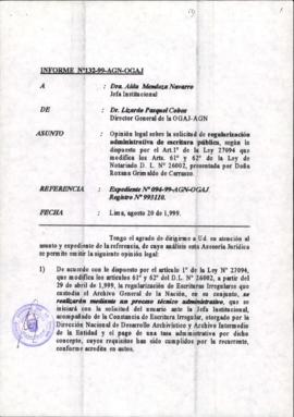 INFORME 132-99-AGN-OGAJ