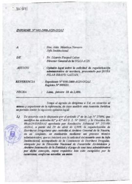 INFORME 041-2000-AGN-OGAJ