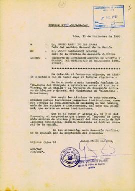 INFORME 071-90-AGN/OAJ