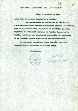 INFORME S/N-86-AGN/JOAJ
