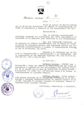 Resolución Jefatural N° 050-1989/AGN/J