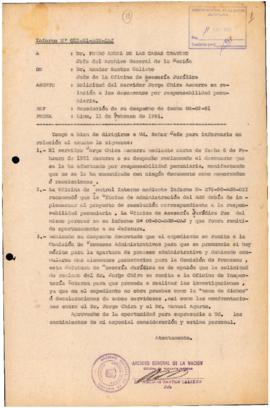 INFORME 022-91-AGN/OAJ