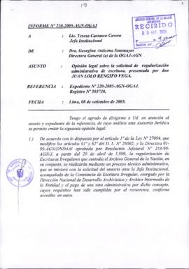 INFORME 220-2005-AGN-OGAJ