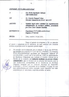 INFORME 175-2001-AGN-OGAJ