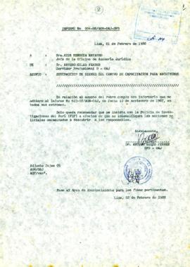 INFORME 004-88-AGN-OAJ-SPD