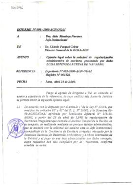 INFORME 096-2000-AGN-OGAJ