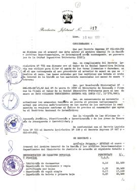 Resolución Jefatural N° 017-1990/AGN/J