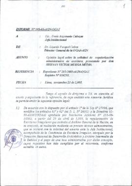 INFORME 205-2001-AGN-OGAJ