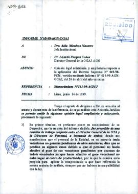 INFORME 065-99-AGN-OGAJ