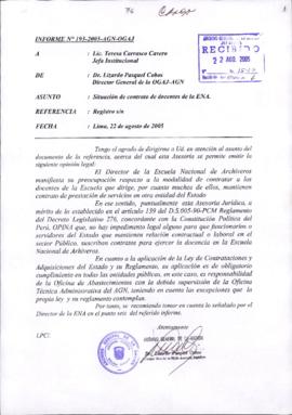 INFORME 193-2005-AGN-OGAJ