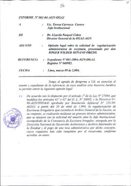 INFORME 065-2003-AGN-OGAJ