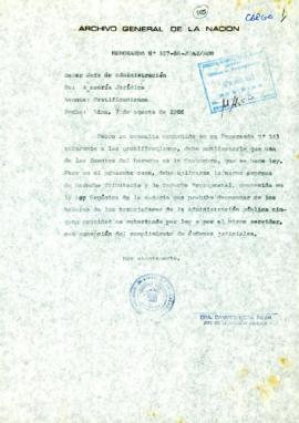 MEMORANDUM 327-86-JOAJ/AGN