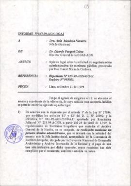 INFORME 167-99-AGN-OGAJ