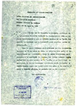 MEMORANDUM 219-86-JOAJ/AGN