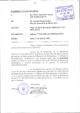INFORME 115-2004-AGN-OGAJ