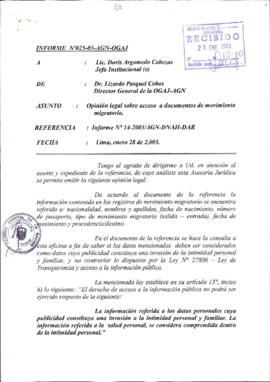 INFORME 025-2003-AGN-OGAJ