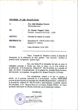 INFORME 228-99-AGN-OGAJ