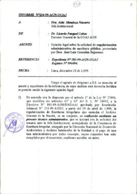 INFORME 234-99-AGN-OGAJ