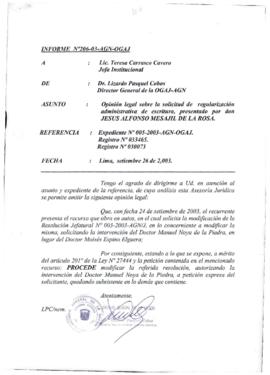 INFORME 206-2003-AGN-OGAJ