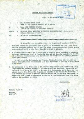 INFORME 013-88/AGN-OAJ